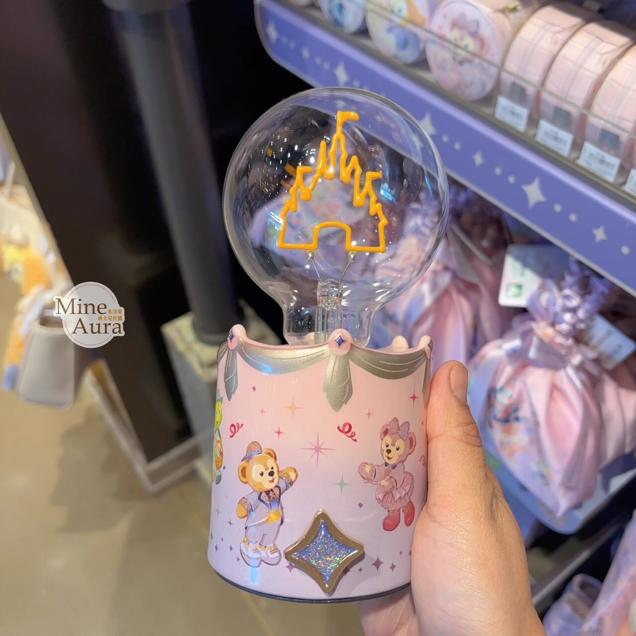 10歲生日慶典 達菲Duffy 與好友們 造型 夜燈 擺飾品 -上海迪士尼樂園