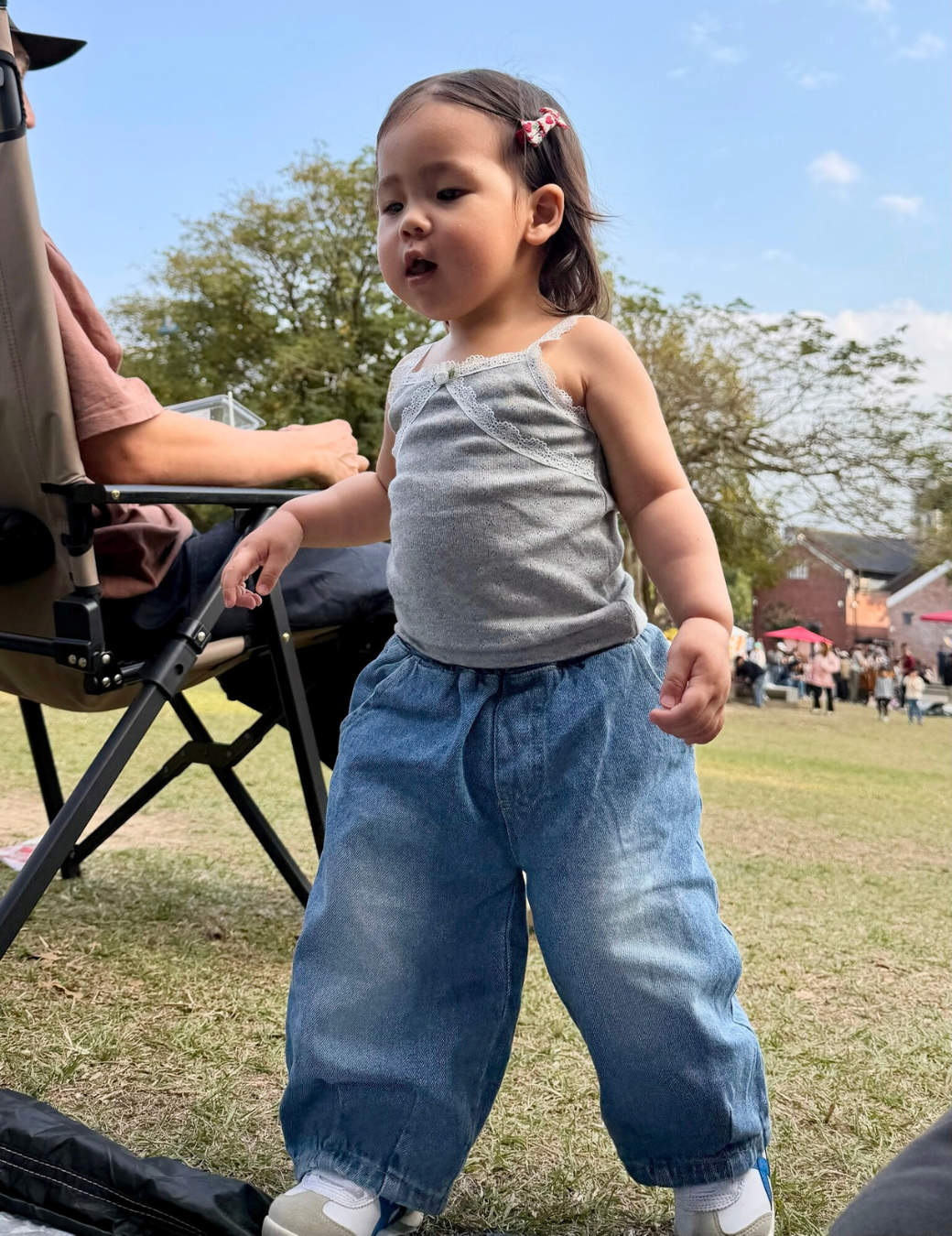 經典刷白牛仔褲