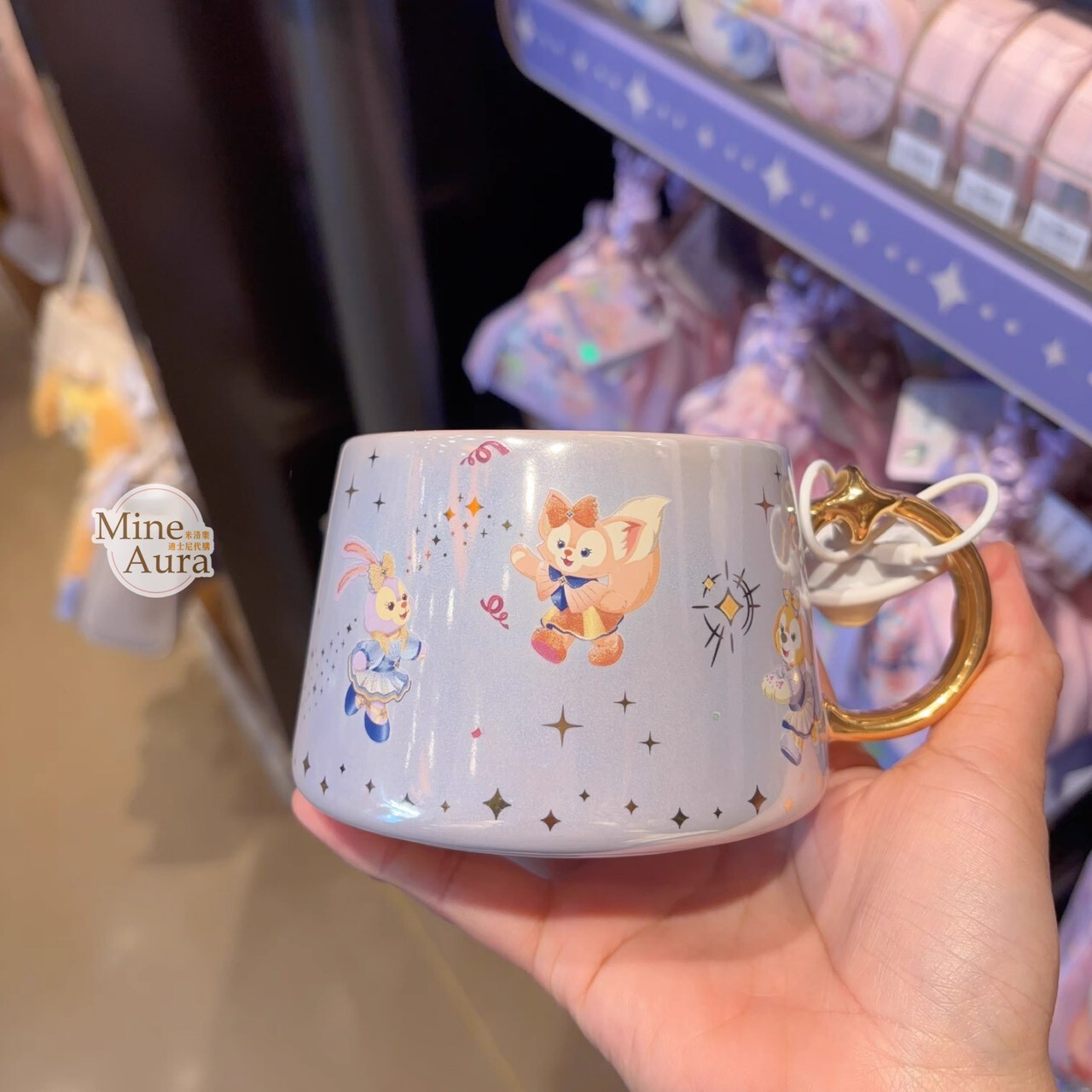 10歲生日慶典 達菲Duffy 與好友們 圖案 馬克杯 水杯 -上海迪士尼樂園