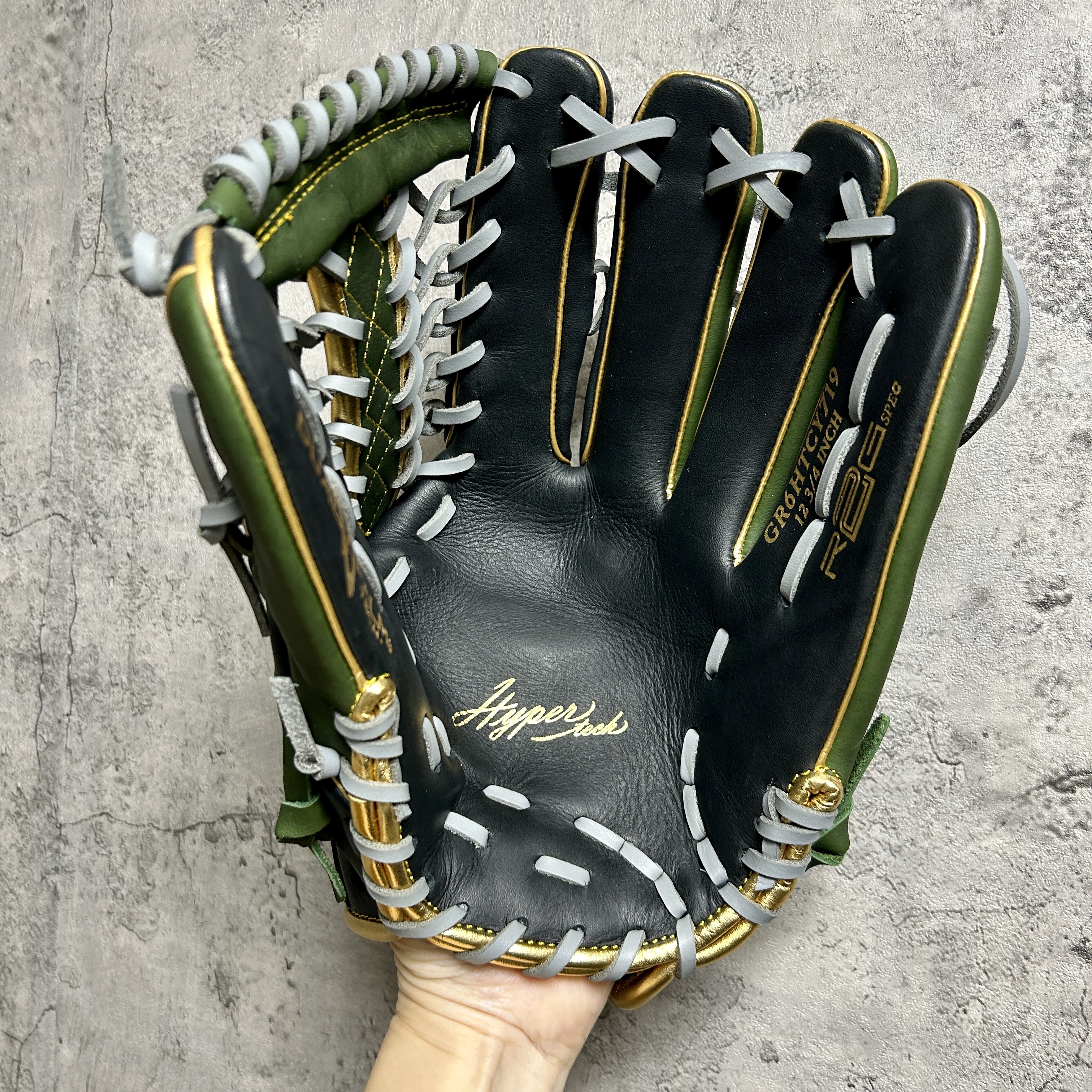 12.75吋 Rawlings HYPER TECH COLOR SYNC 軟式 外野手用 GR6HTCY719