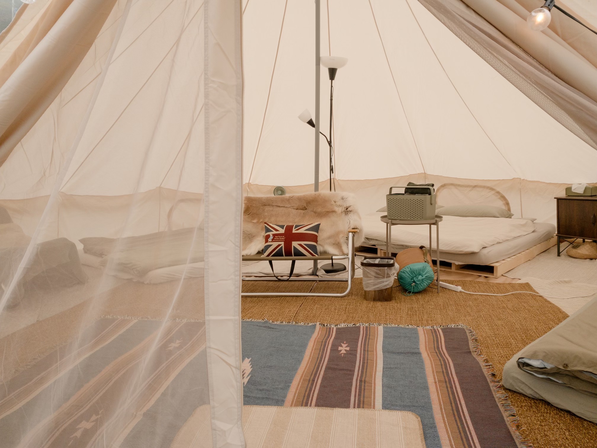 BASECAMP 尖石 Glamping 帳篷實際空間