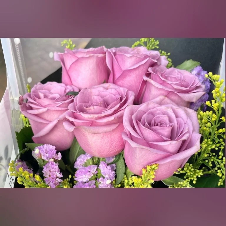 W -簡約6枝玫瑰_RS33041 （情人節只限自取）