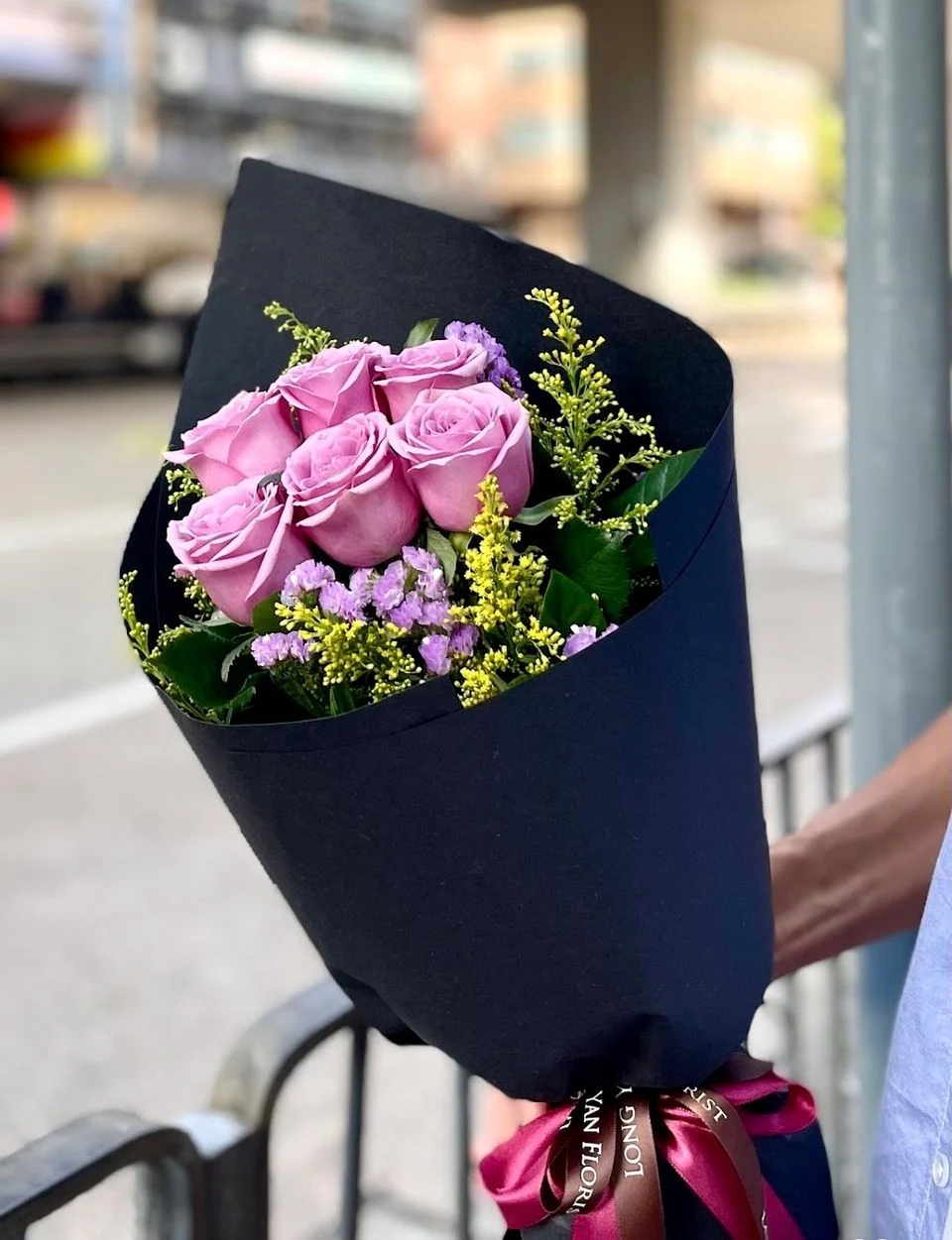 W -簡約6枝玫瑰_RS33041 （情人節只限自取）