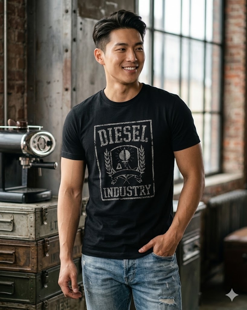 【直播】Diesel LX032422 男裝短袖上衣