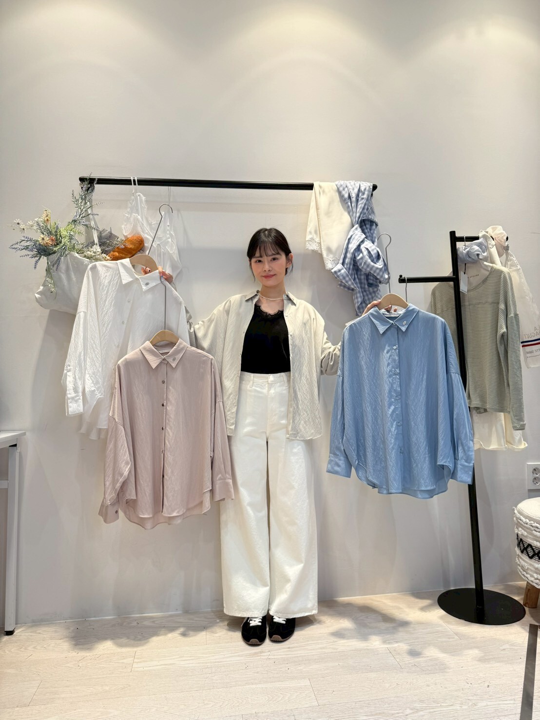 CP6017 帕斯蒂爾色調休閒襯衫