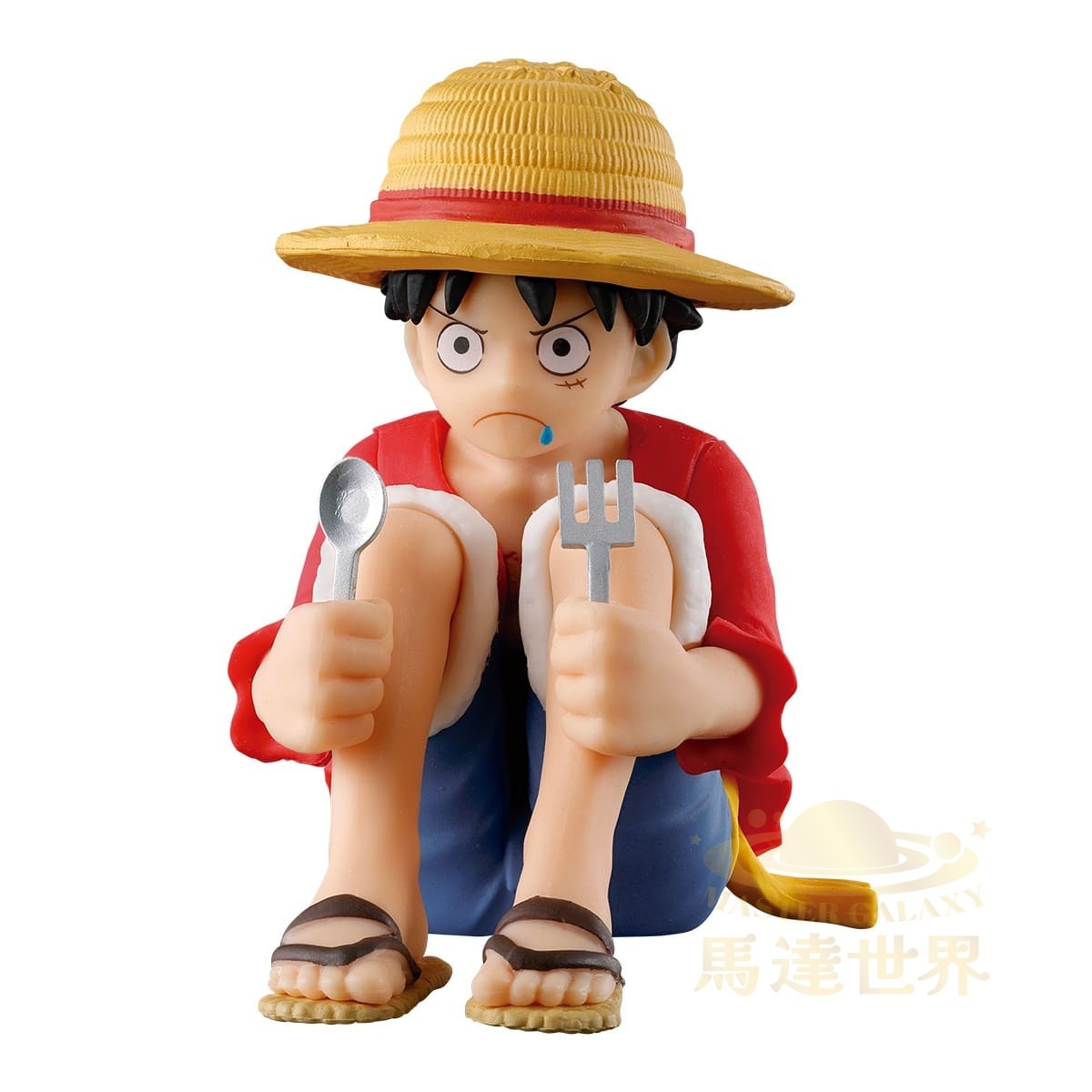BANDAI 扭蛋-海賊王 徒勞的等待 -蒙奇·D·路飛-A款