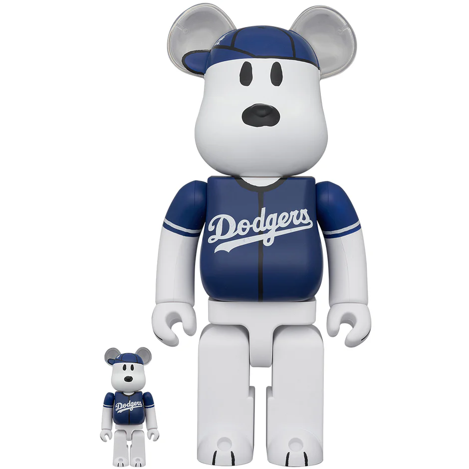MLB × PEANUTS BE@RBRICK SNOOPY (LOS ANGELES DODGERS) 400％&100% / 1000% BE@RBRICK