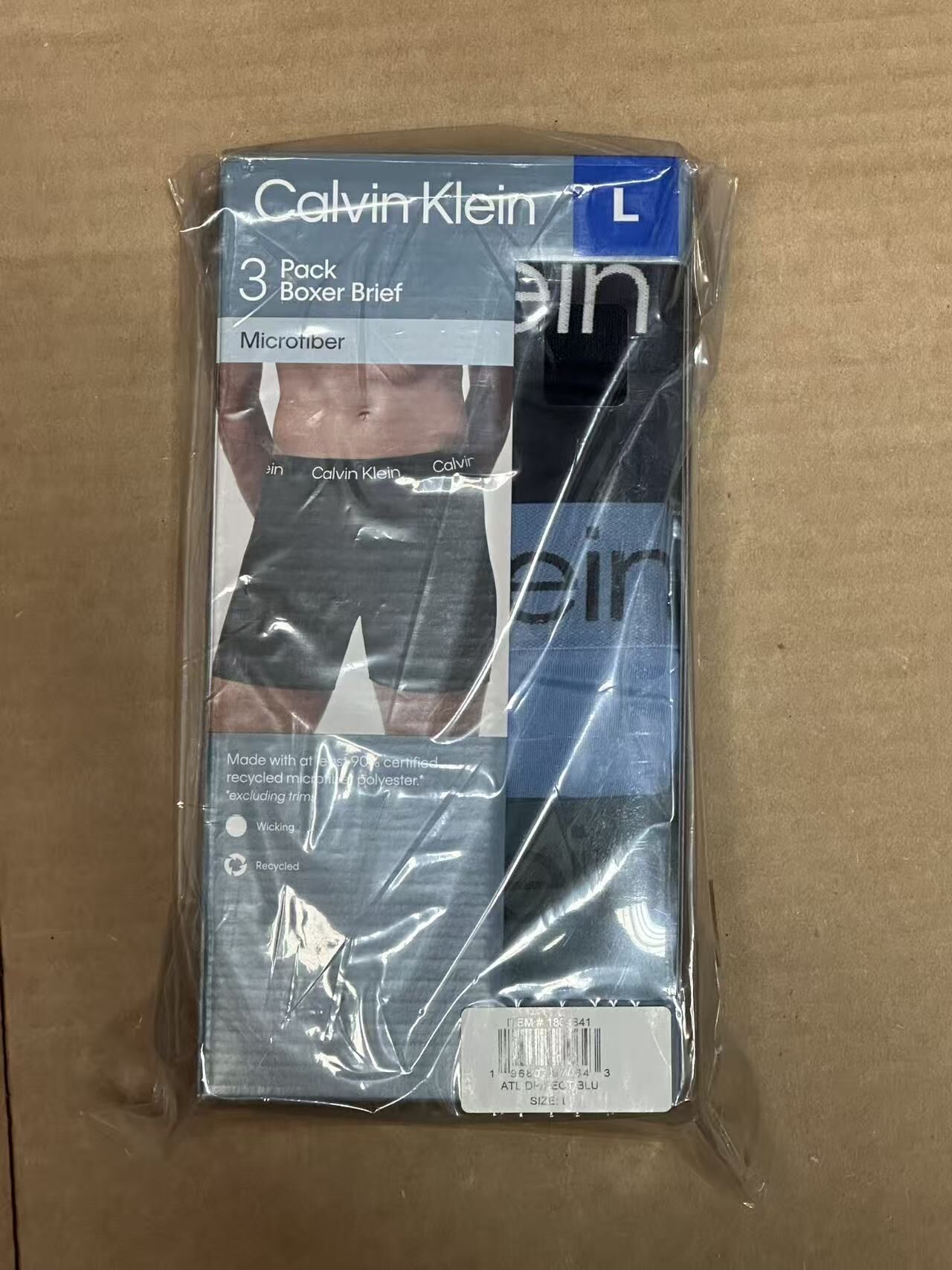 【直播】Calvin Klein LX032424 男裝平角內褲(3條裝)