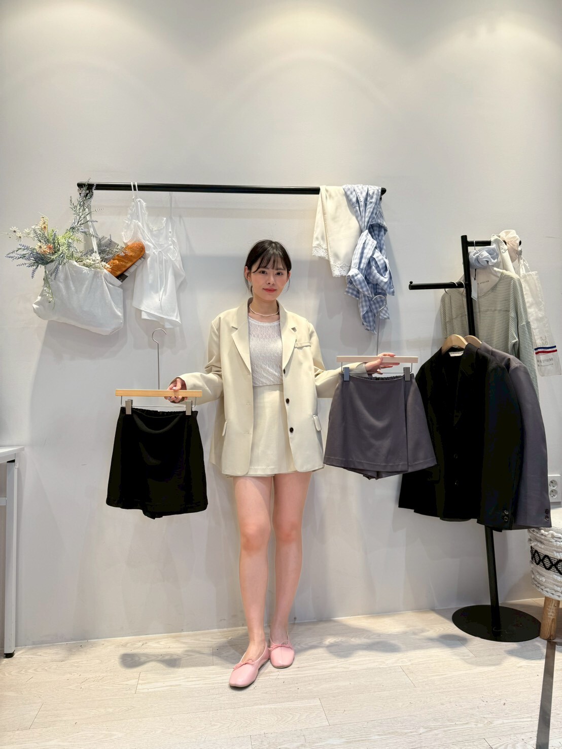 CP6020 高質感時髦迷你褲裙