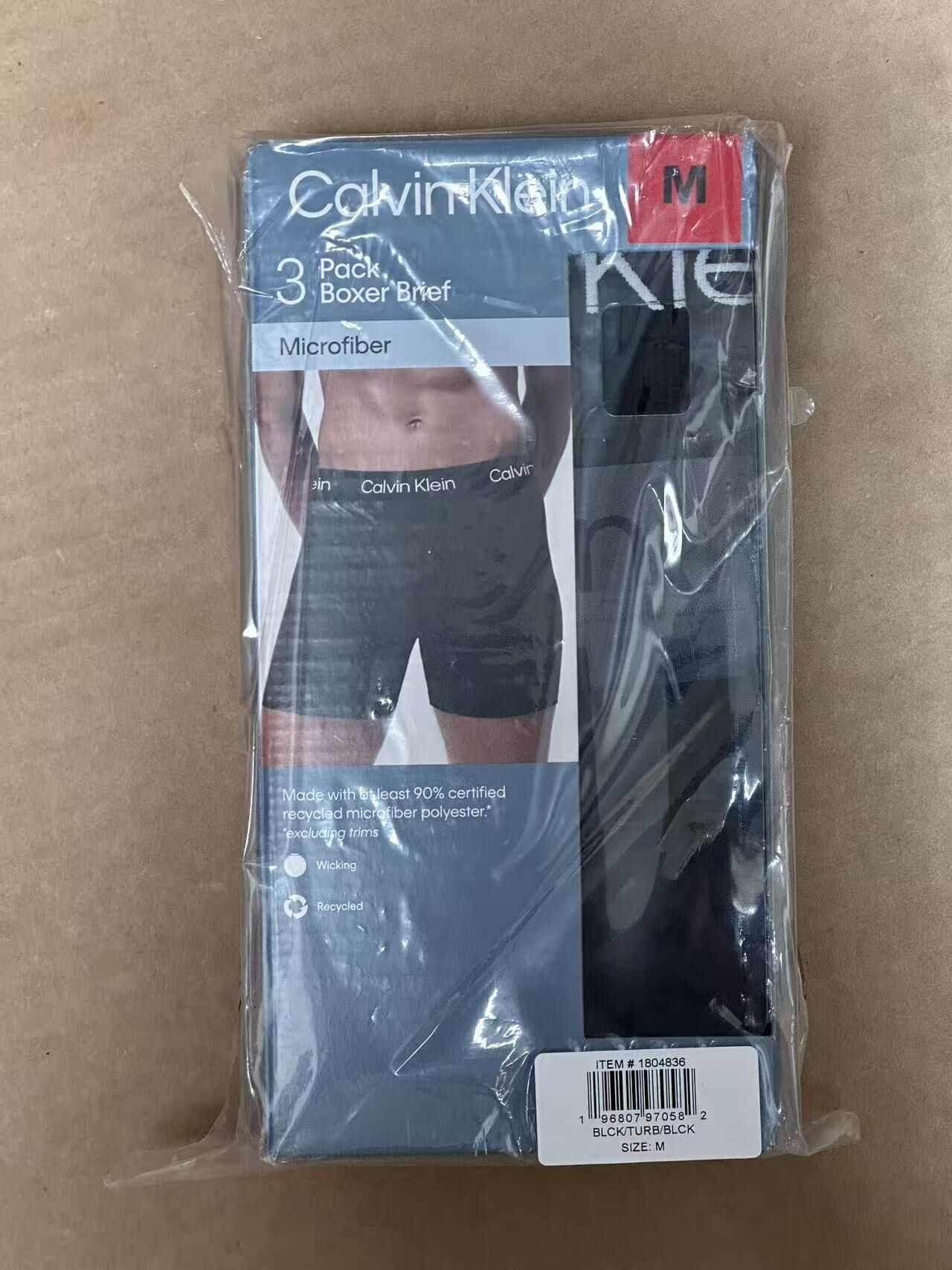 【直播】Calvin Klein LX032424 男裝平角內褲(3條裝)