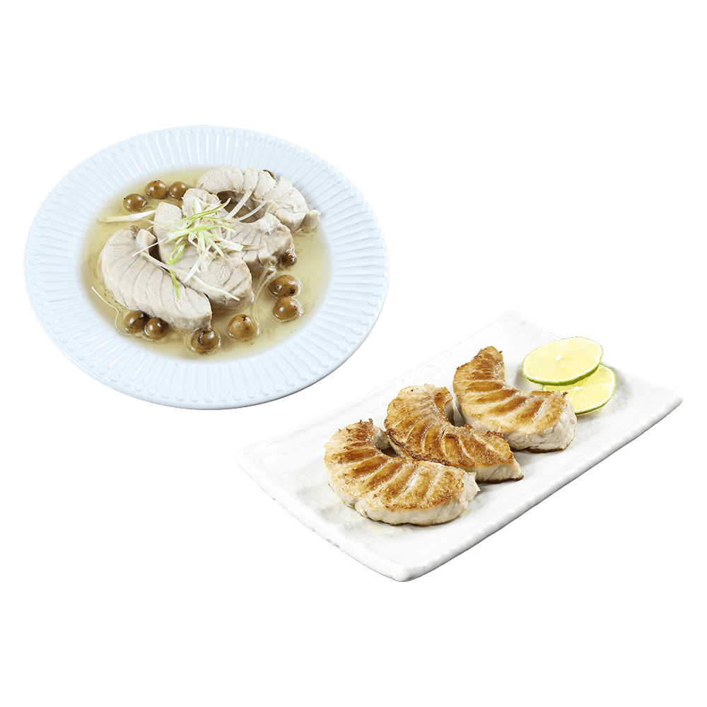 【信大】鮮凍鮪魚9入組(腹肉排6包+鮪魚碎肉3包)