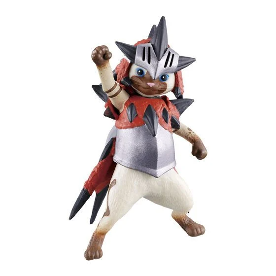 魔物獵人 艾路貓收藏扭蛋