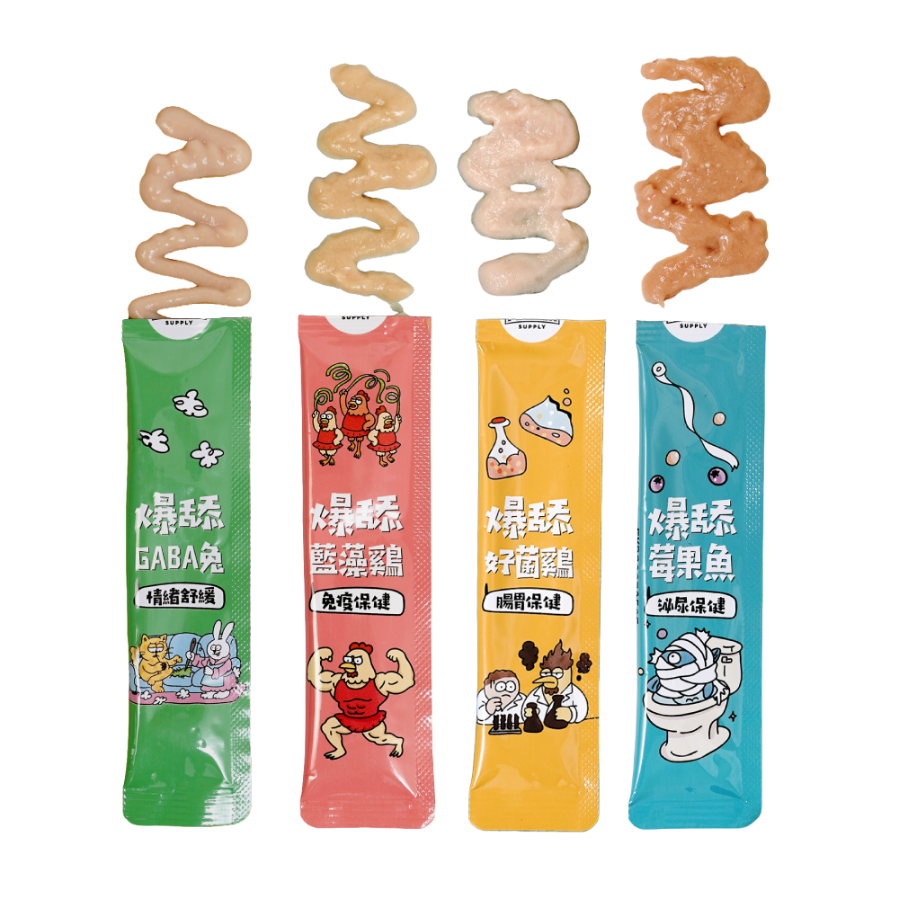 派庫姐妹牌－派斯生活的機能肉泥條