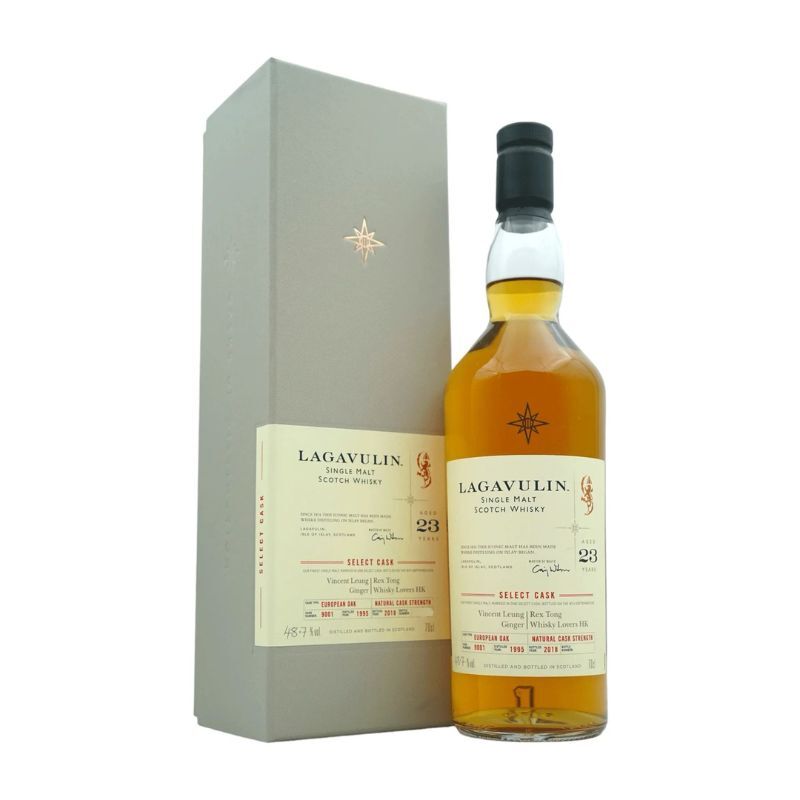 Lagavulin 23 Years Old  (Cask Of Distinction 1995 / 2018 #9001) 700ml