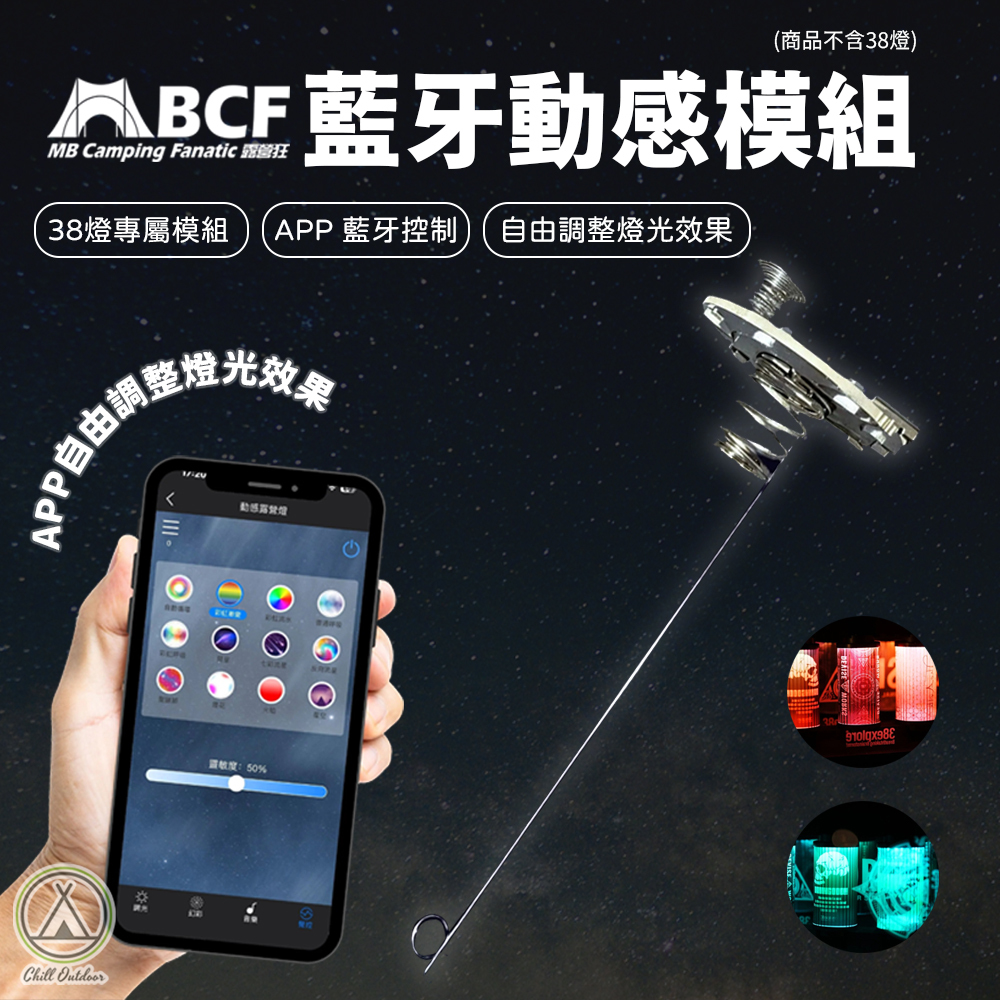 MBCF露營狂 38燈藍牙動感模組(不含38燈)