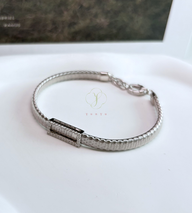 長方框繞絲手鍊