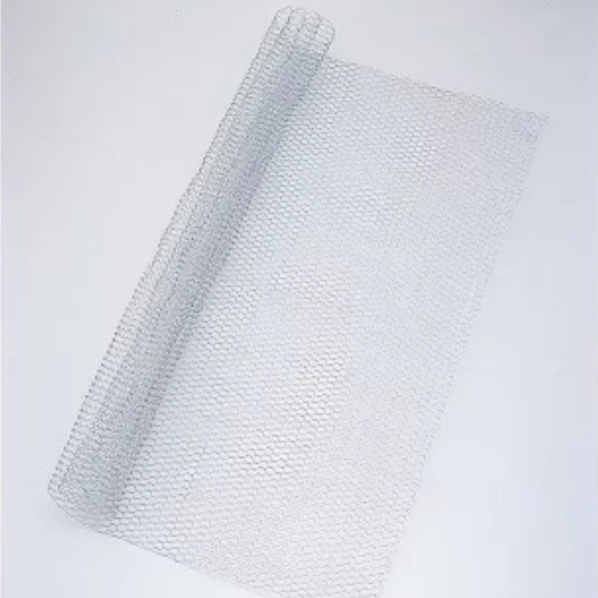 資材 日本六角鐵網 銀 W90xL90cm