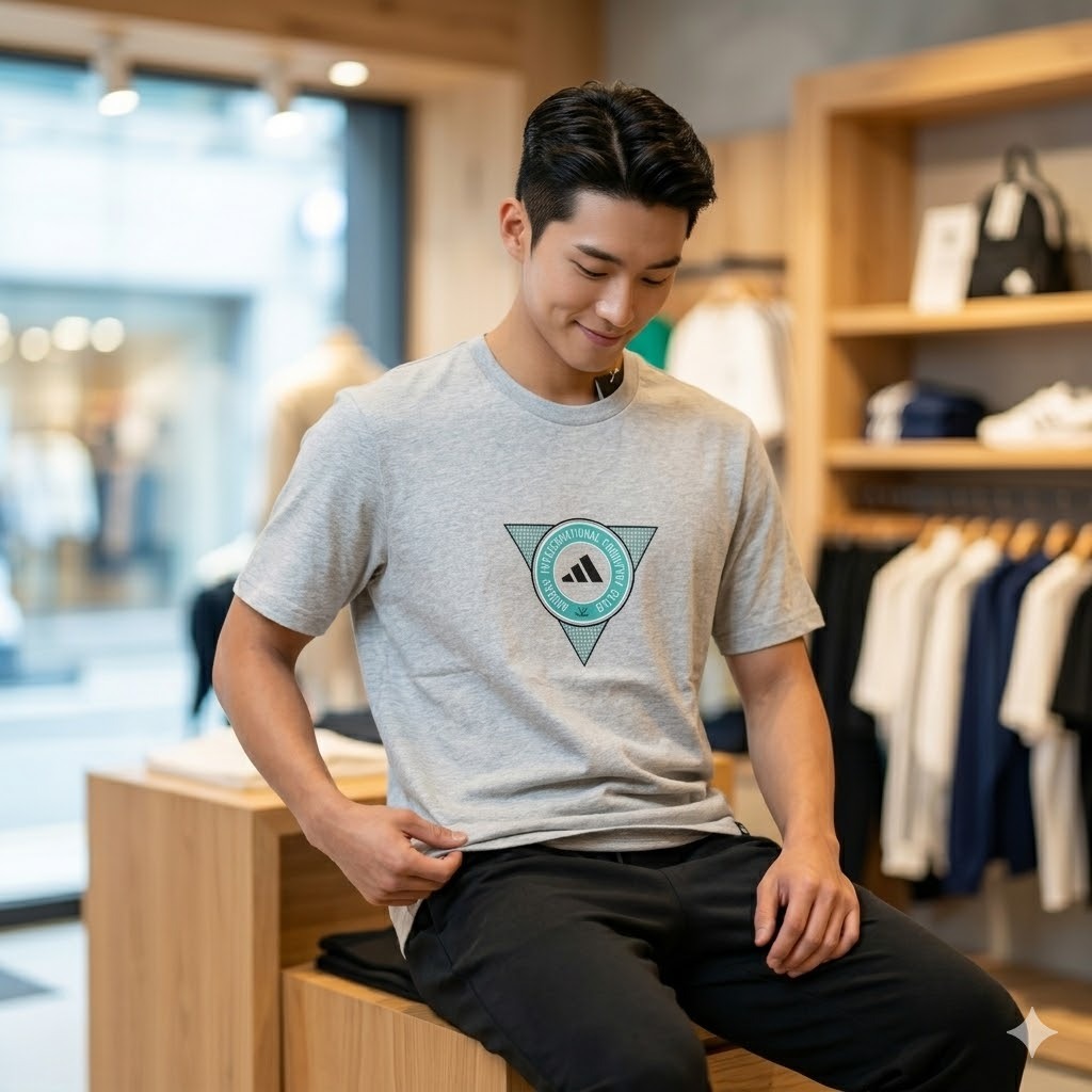 【直播】adidas LX032429 男裝短袖上衣