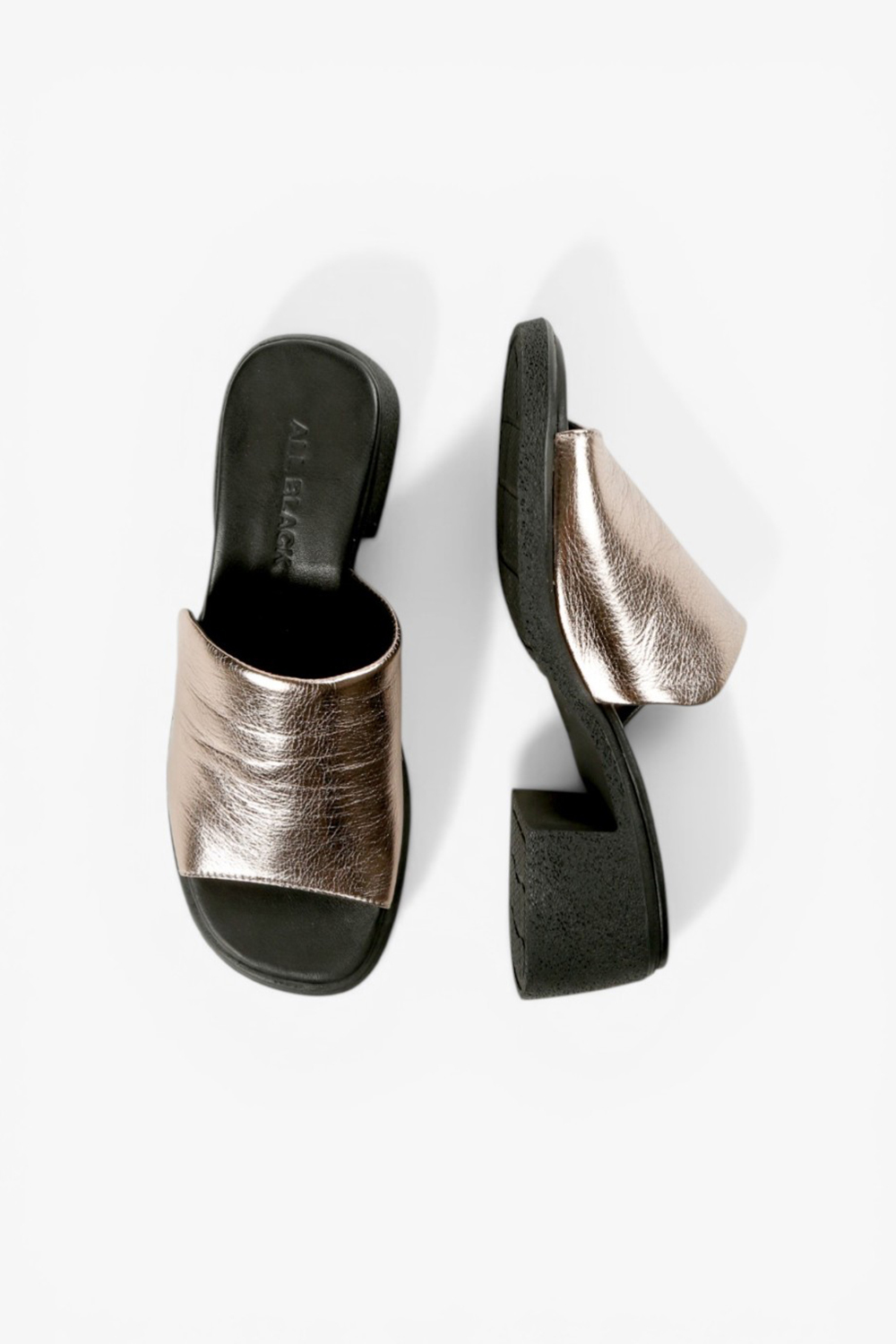 Slide Cut 魚口中跟鞋