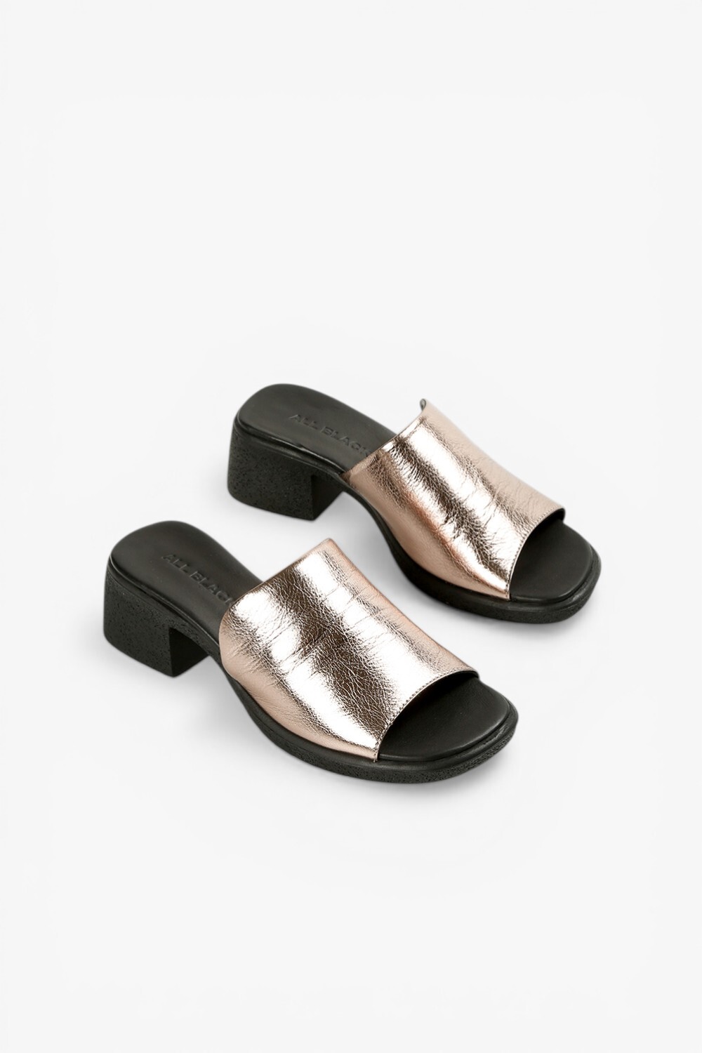 Slide Cut 魚口中跟鞋