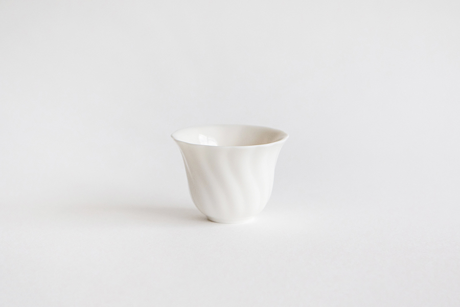 村上雄一 - 芳韻花瓣茶杯 14瓣