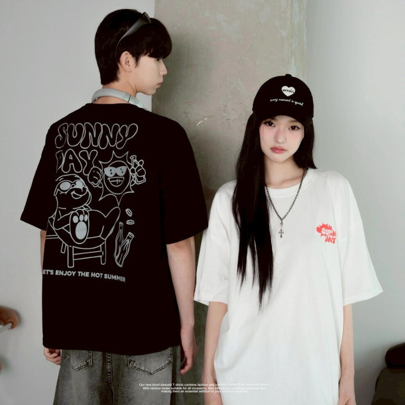 SUNNY DAY 日光浴休閒狗 短T