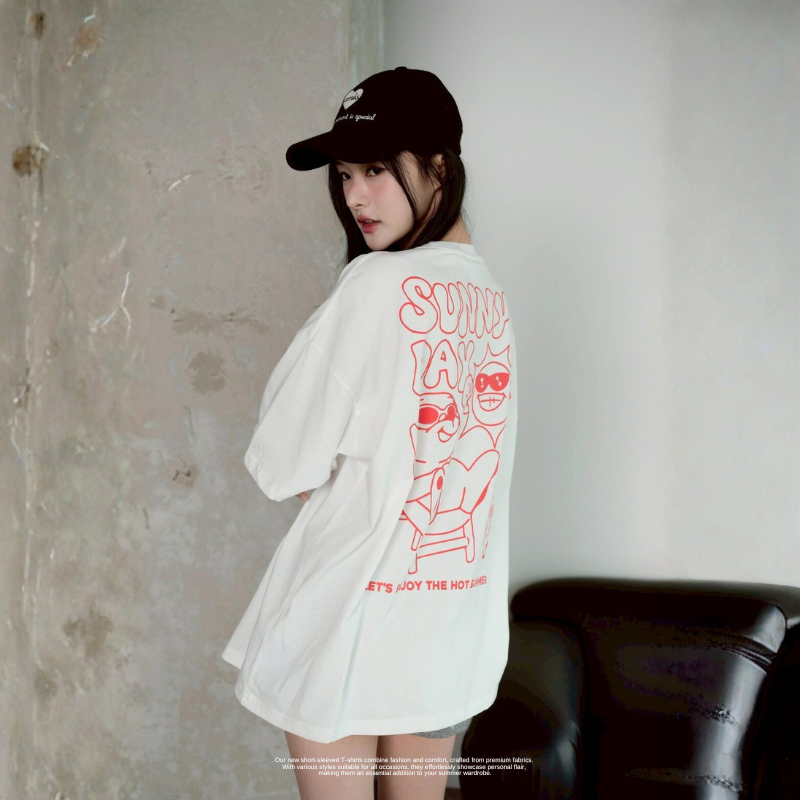 SUNNY DAY 日光浴休閒狗 短T