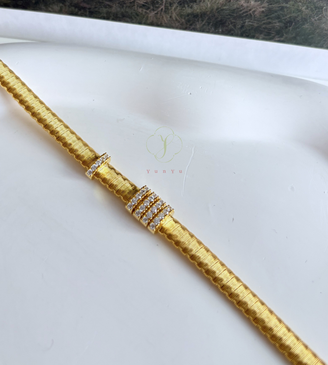 金弦繞絲五環手鍊