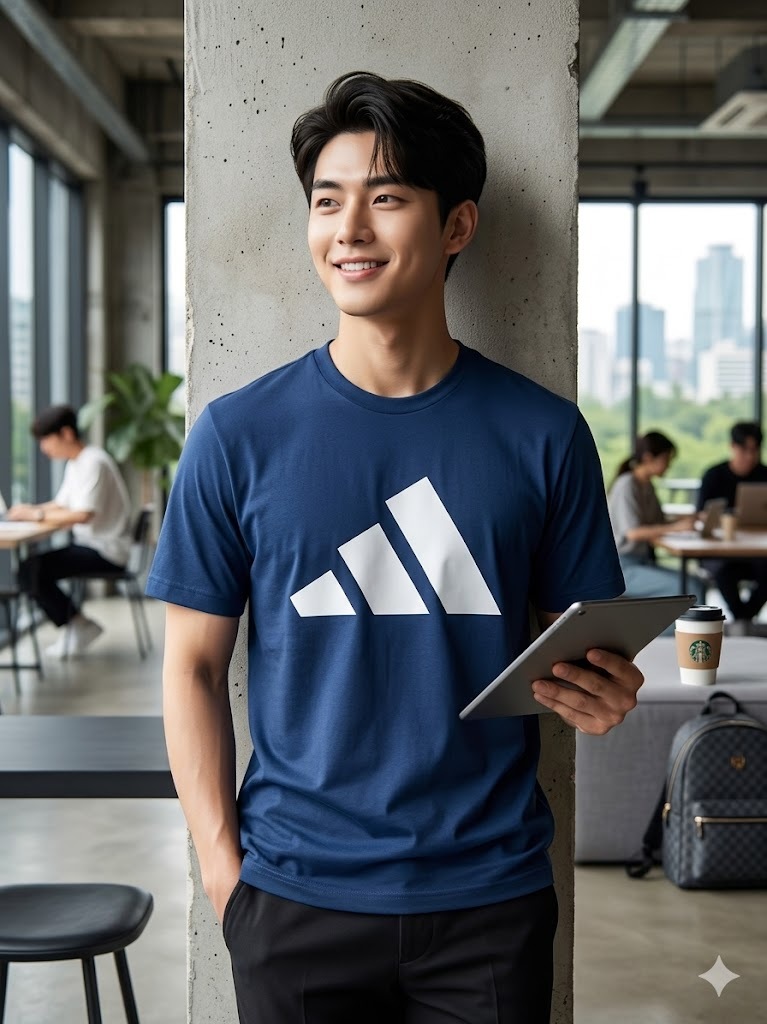 【直播】adidas LX032434 男裝短袖上衣