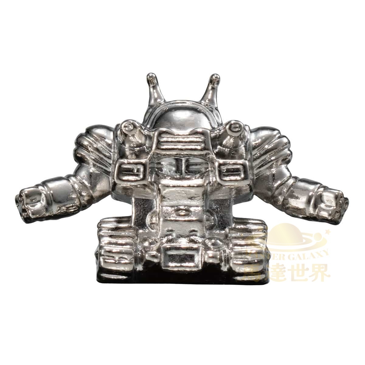 BANDAI 扭蛋-機動戰士鋼彈扭蛋戰士合金模型槍-鋼坦克（銀色）
