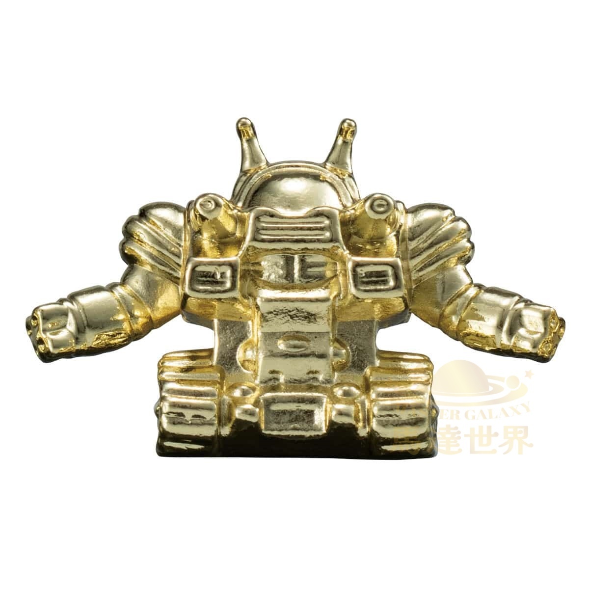 BANDAI 扭蛋-機動戰士鋼彈扭蛋戰士合金模型槍-鋼坦克（金色）