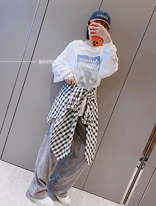 ᴴᴼᵀ ▸▸店長推薦◃◃ 春夏新款/水洗側口袋寬棉褲 MANIFEST正韓🇰🇷