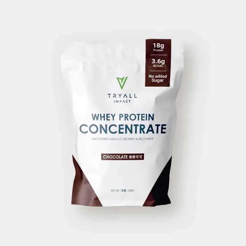TRYALL 濃縮乳清蛋白粉-香醇可可 500g