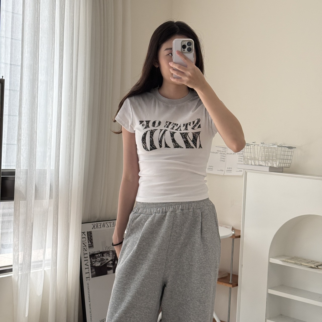 1467 美式漸變字母短版T(R)