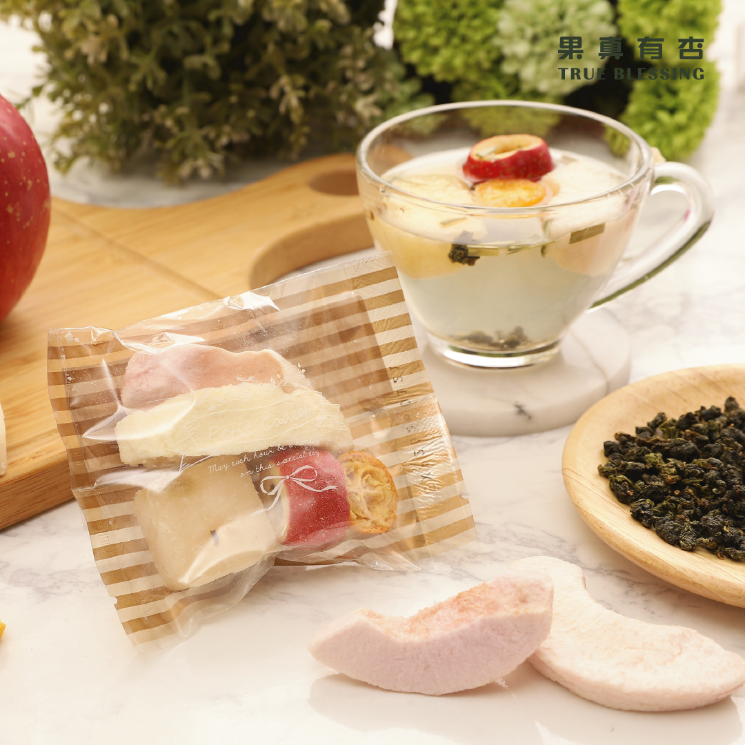 暖心冰糖蜜桃荔枝蘋果烏龍茶