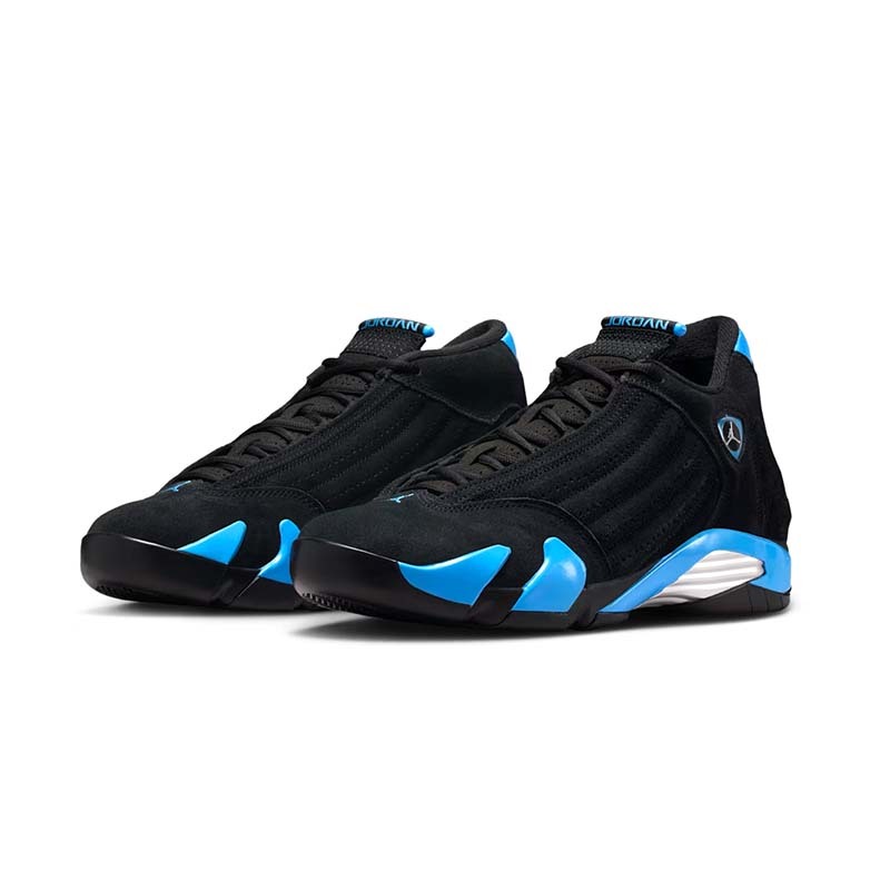 Air Jordan 14 Retro "Black University Blue" 2026 黑藍 經典復刻 男鞋 487471-007 [台灣現貨]