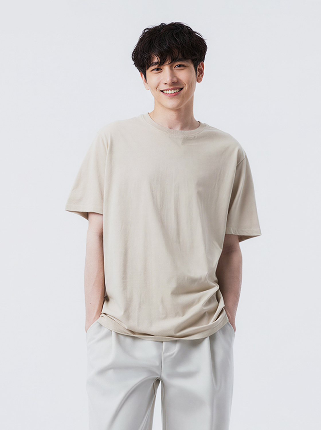 【3件499】【期間限定】MORE COLOR  經典純棉圓領短T【有加大尺碼】