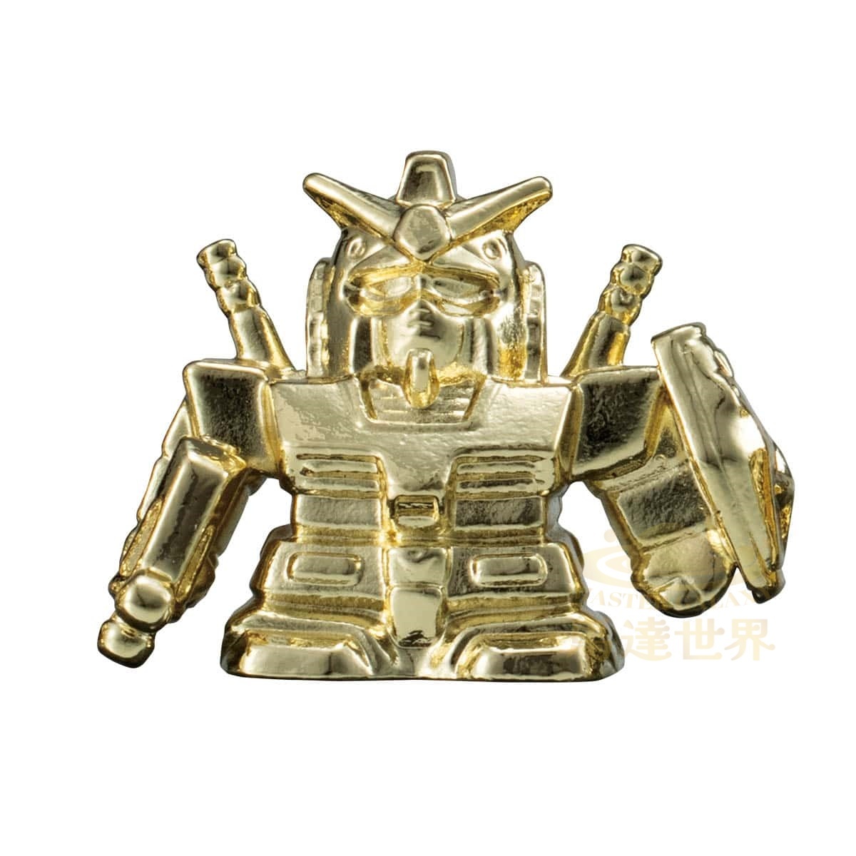 BANDAI 扭蛋-機動戰士鋼彈扭蛋戰士合金模型槍-RX-78-2 鋼彈（金色）