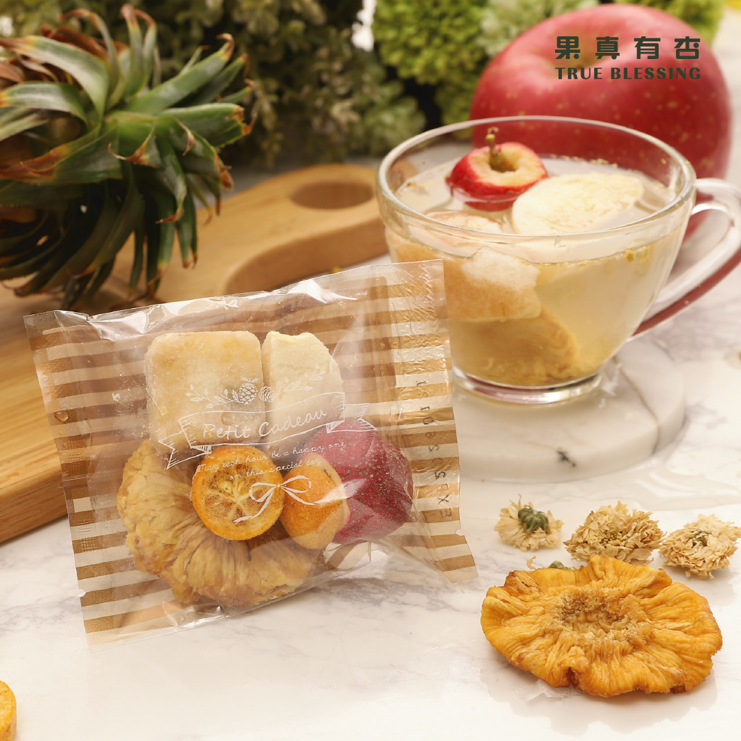 暖心冰糖鳳梨菊花果茶