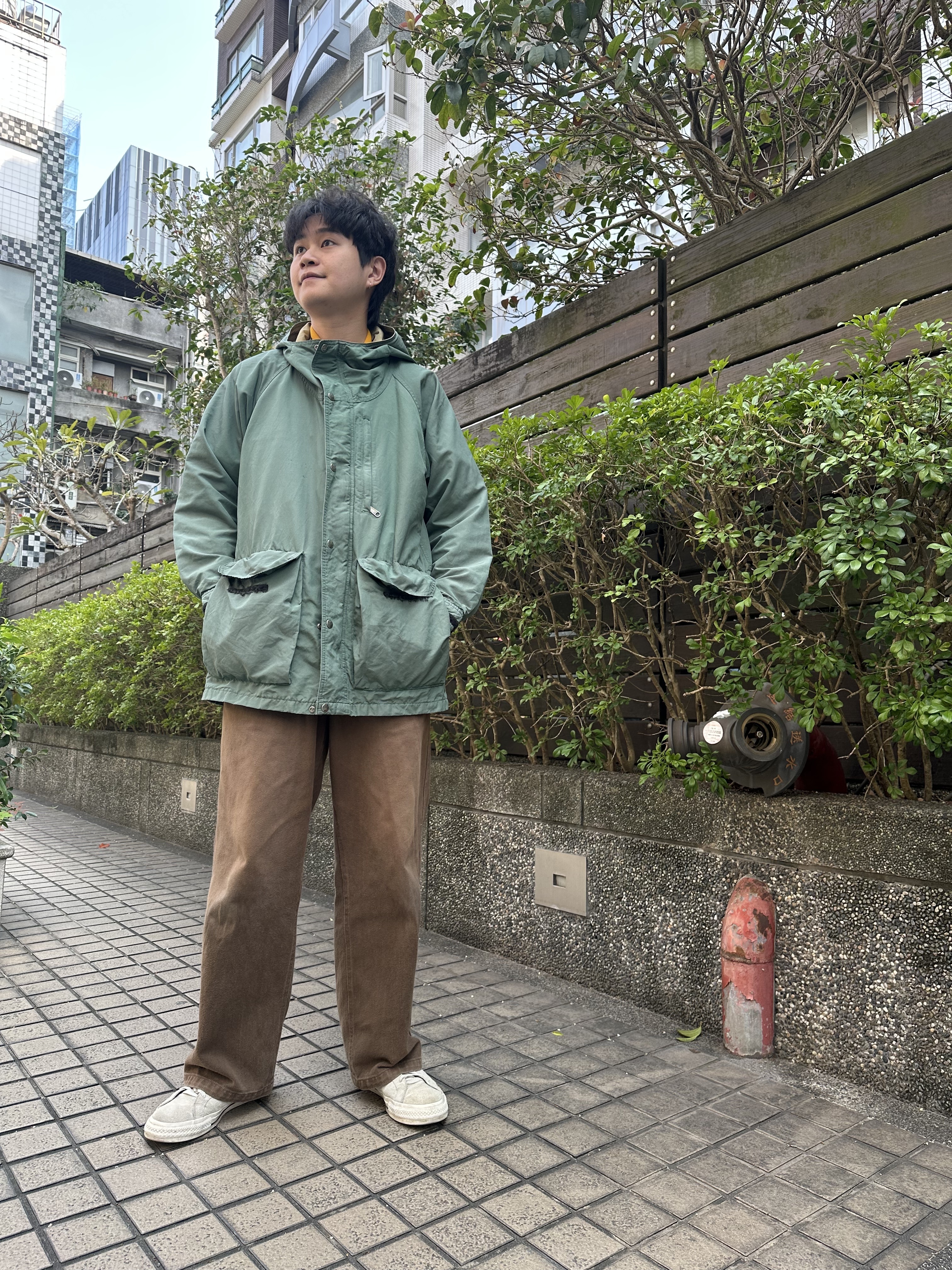 80’s THE NORTH FACE Brown Label Mountain Parka  (MADE IN USA)