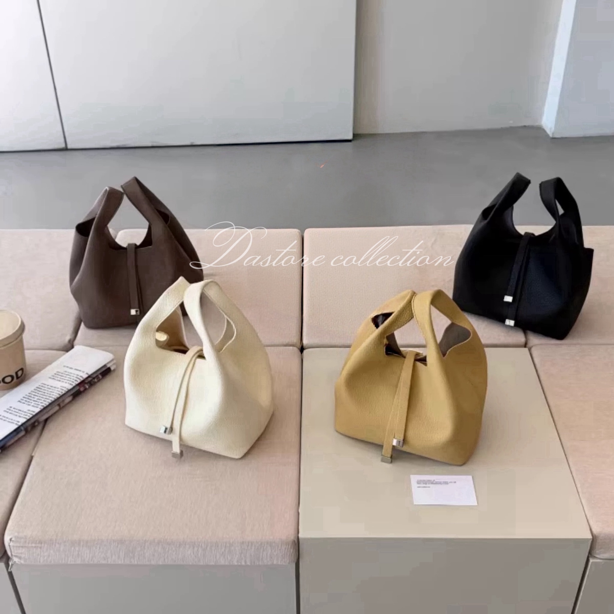 軟皮子母包菜籃子包/四色