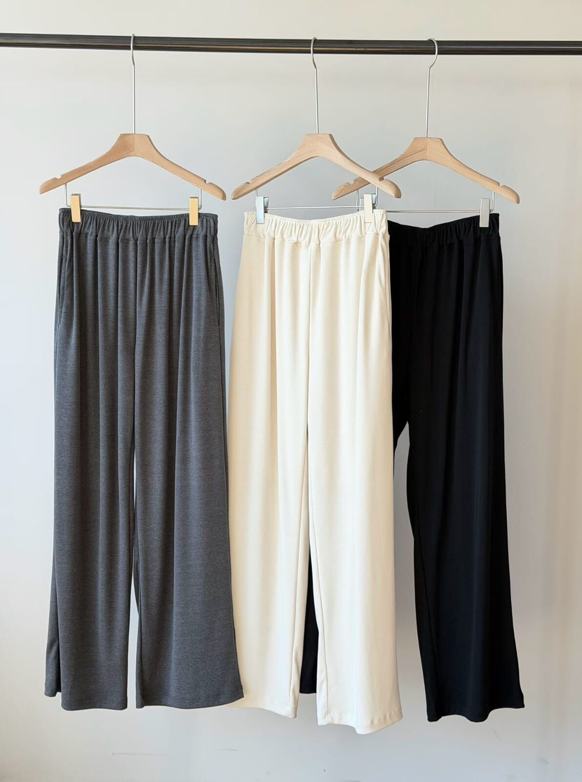 AG6028 全橡筋居家垂感休閑褲