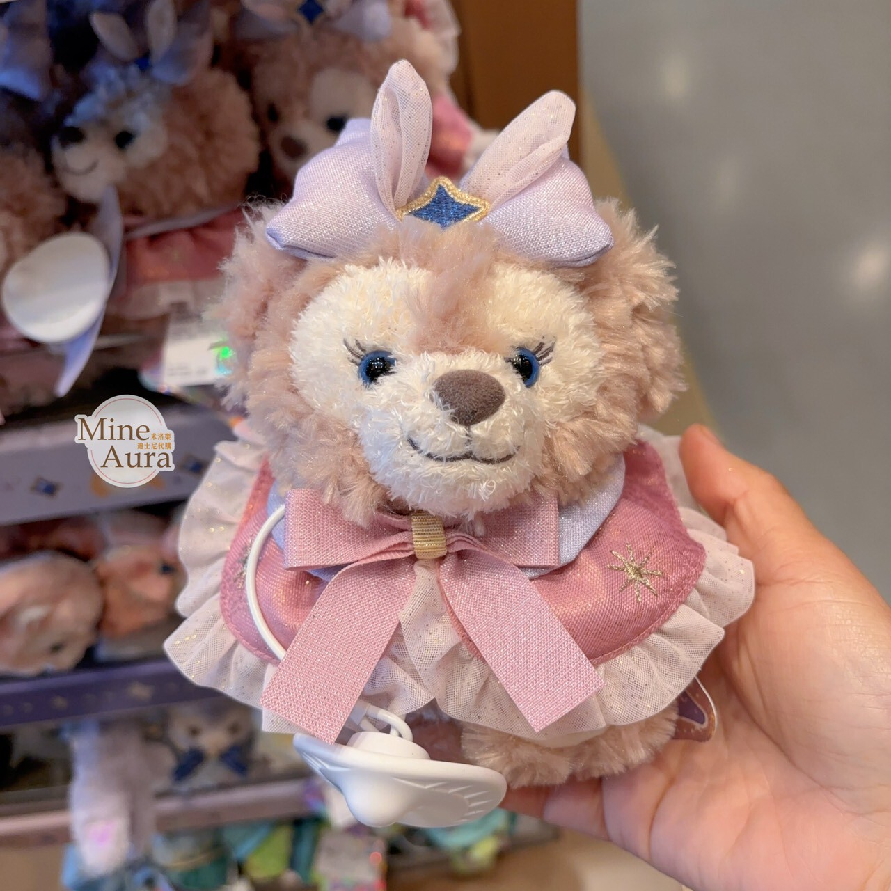 10歲生日慶典 雪莉玫 ShellieMay 絨毛 手環 玩具 -上海迪士尼樂園