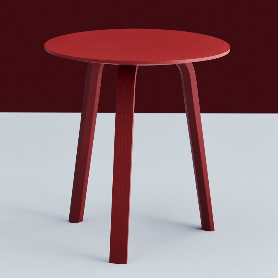 Bella 實木高款邊几 H49