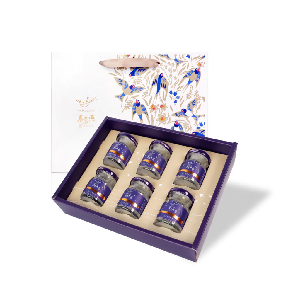 【慕蓉燕】慕艾．即飲燕窩禮盒x1盒(6入) (結帳再享9折優惠)