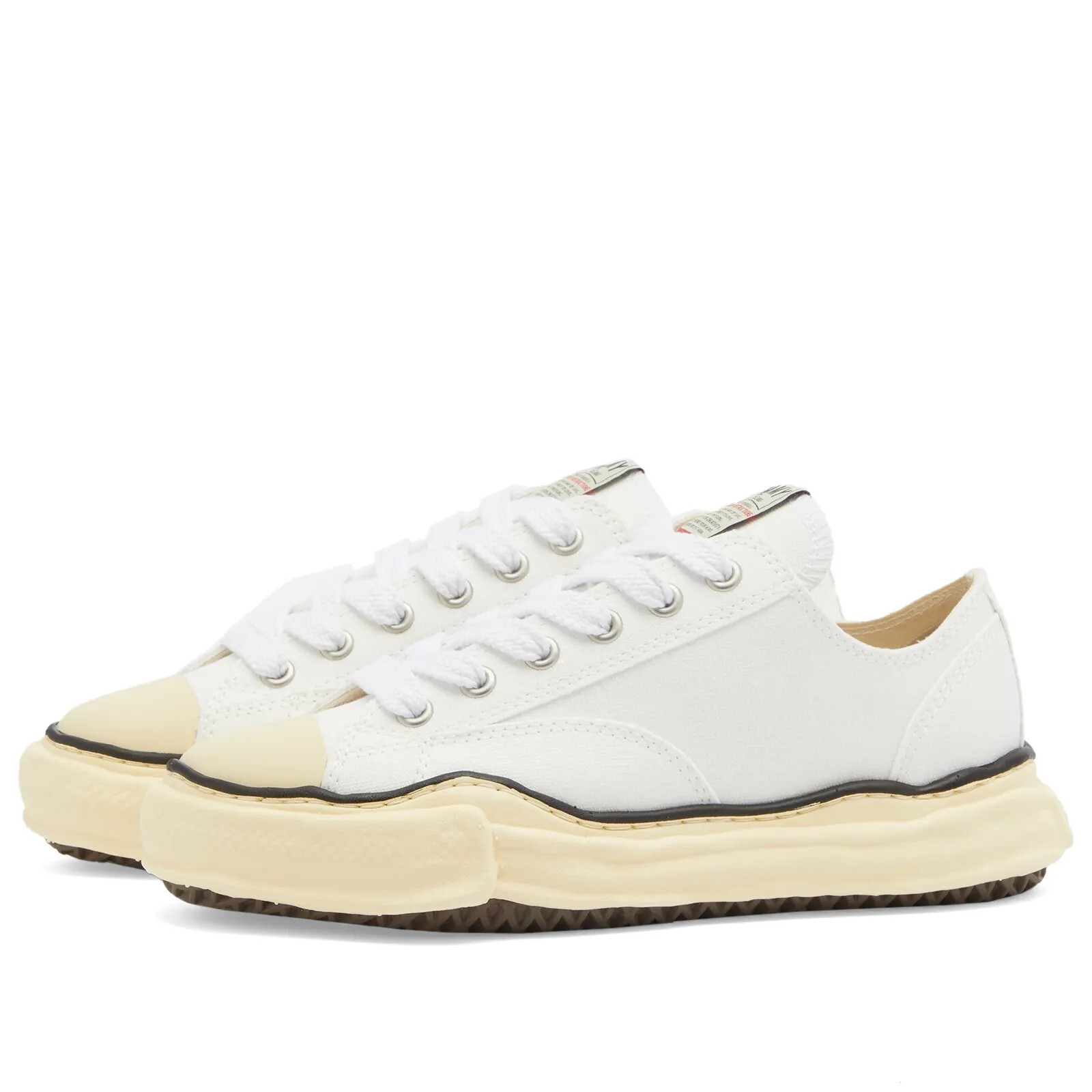 【代購】MMY Peterson Original Vintage Low Sneaker 復古溶解鞋 白色