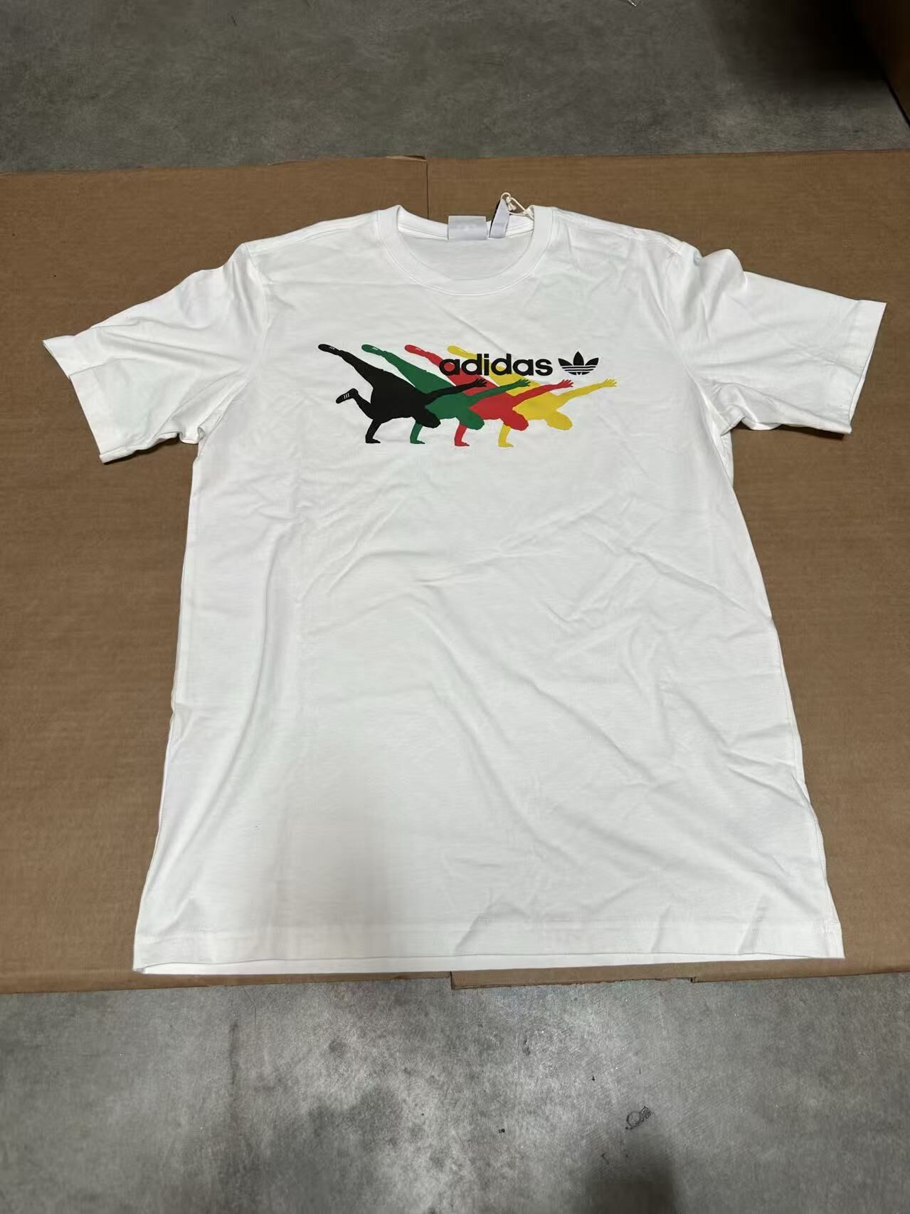 【直播】adidas LX032446 男裝短袖上衣(白色)