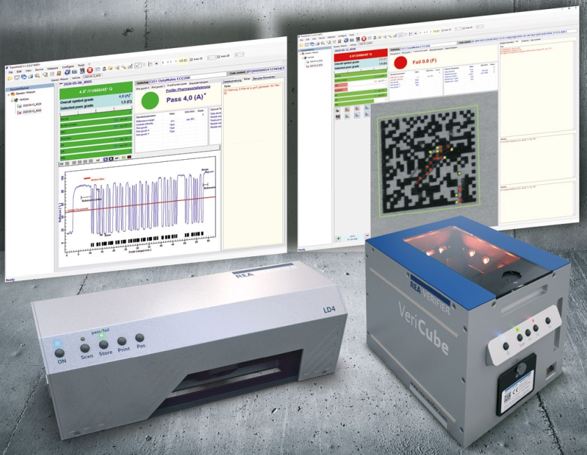REA TransWin 32 Software for Barcode Verifier 條碼檢測器專用軟件
