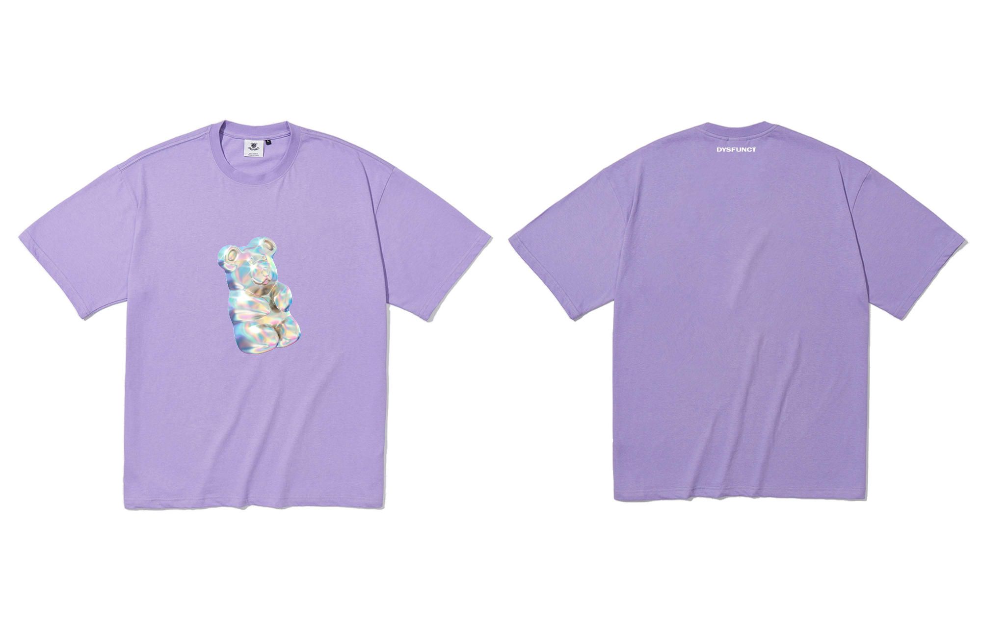 【韓國預購】AKR032410 DYSFUNCT CHROME GUMMY BEAR T-SHIRT