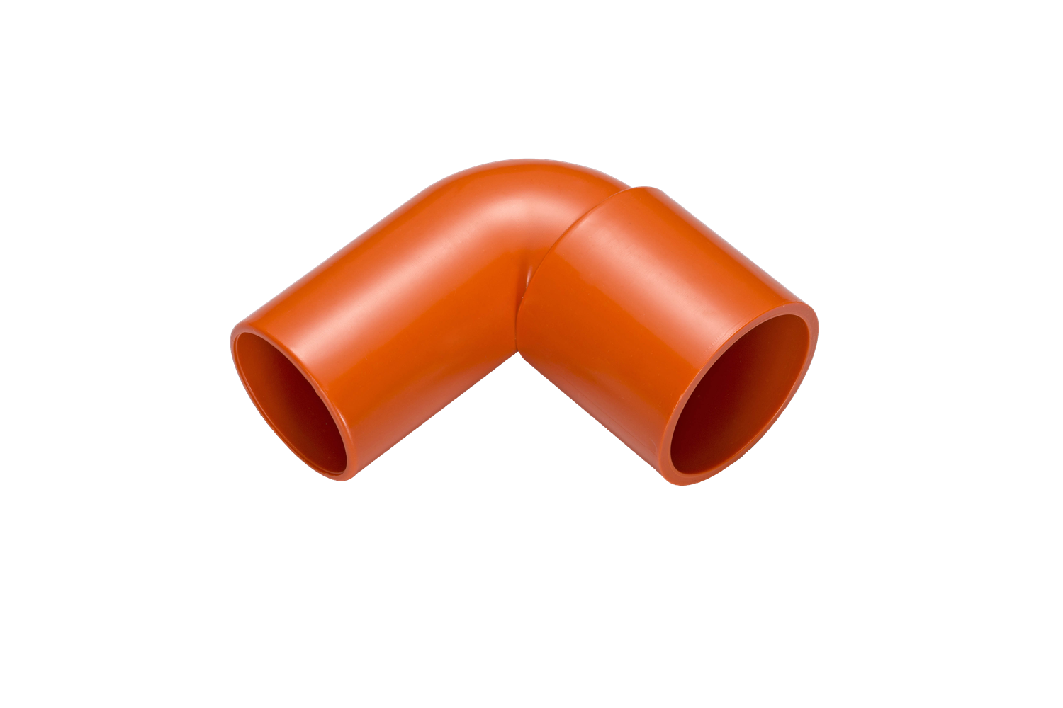 PVC90度單放-桔薄